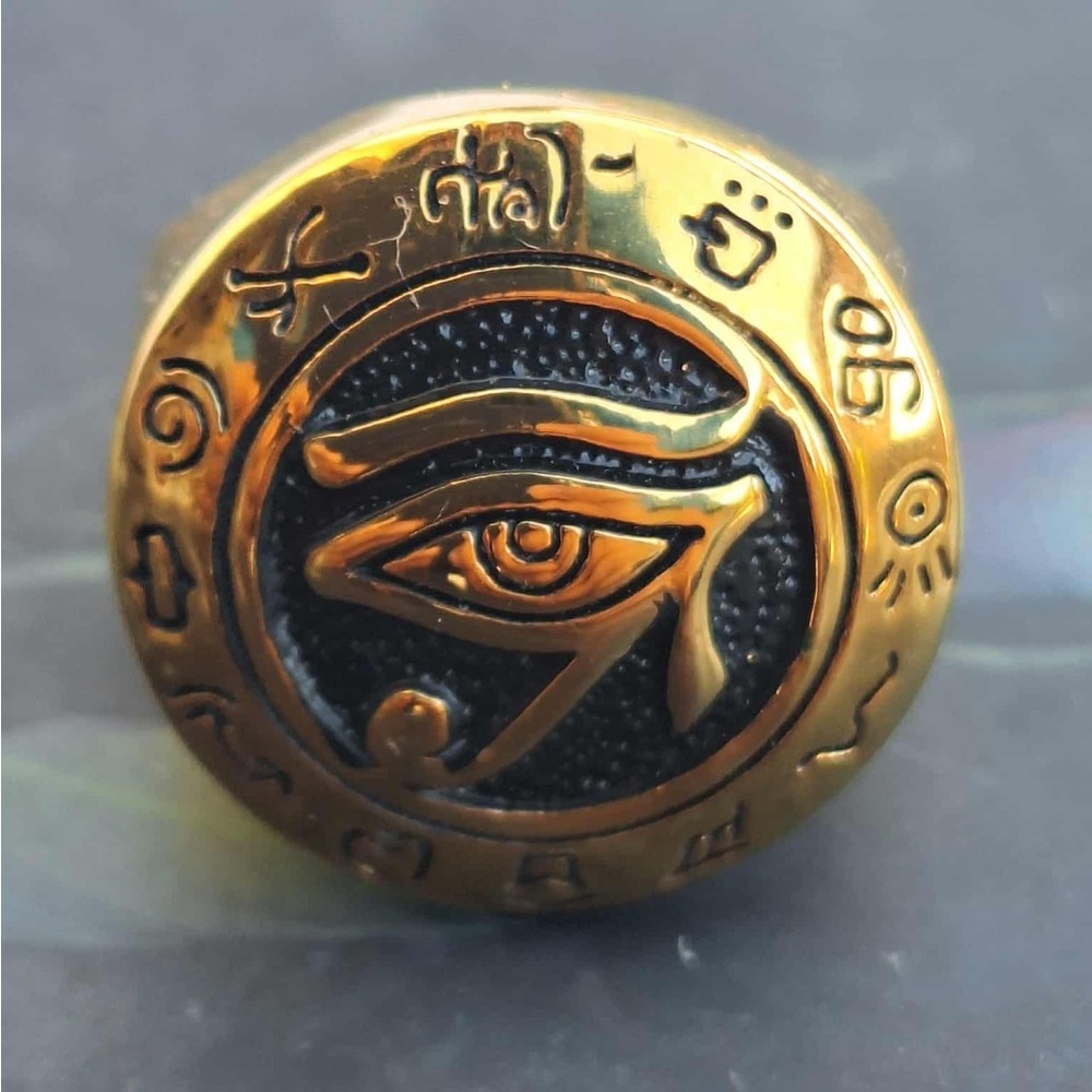 Eye of Horus Ring - Picture 2 of 11